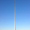 Флаг РФ на флагштоке высотой 50 метров